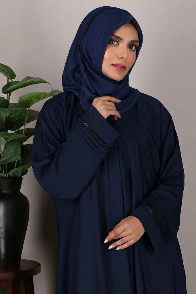 Navy blue aamira abaya