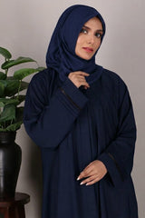 Navy blue aamira abaya