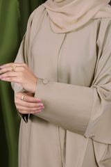 Taupe Grace Abaya